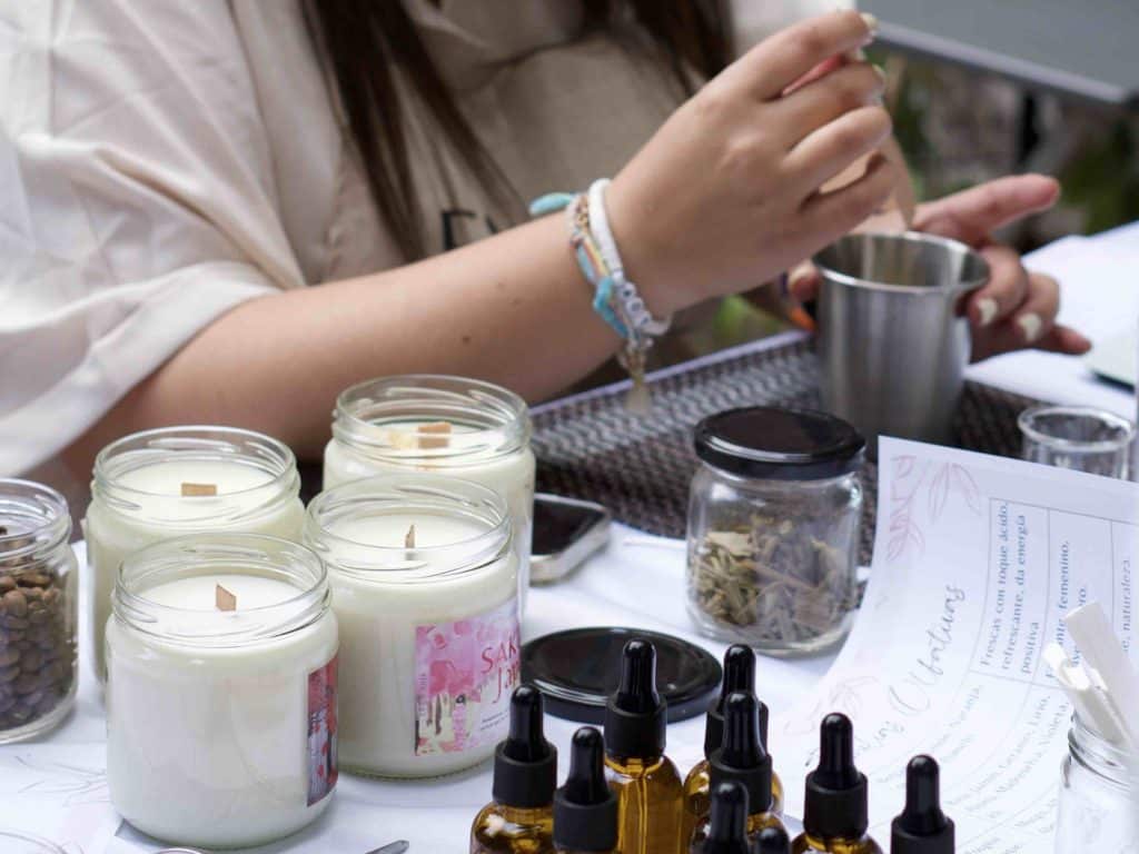 Taller De Velas Arom ticas Vela Y Ambientador Candles Wine Candle 